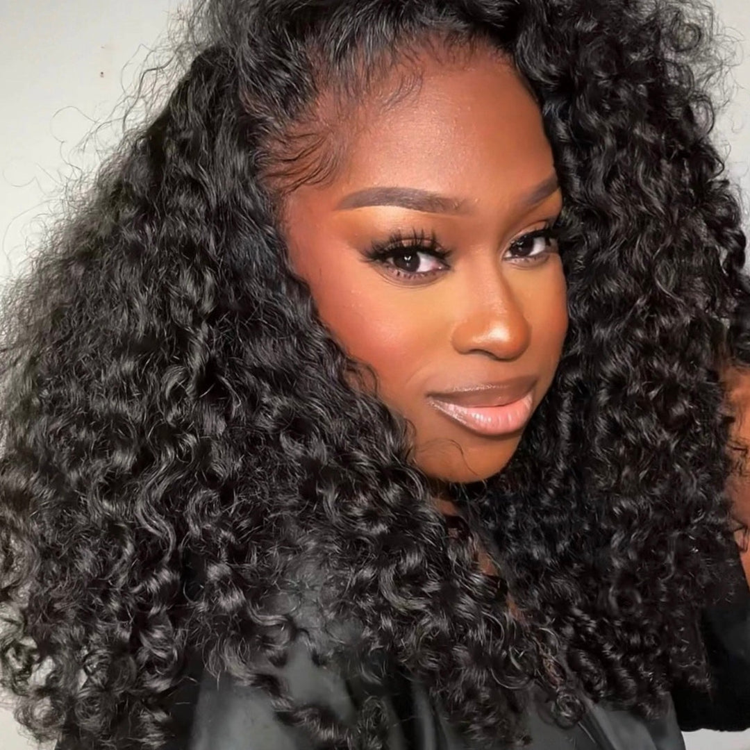 Raw Burma Deep Curly HD Lace Front Wig - MIA