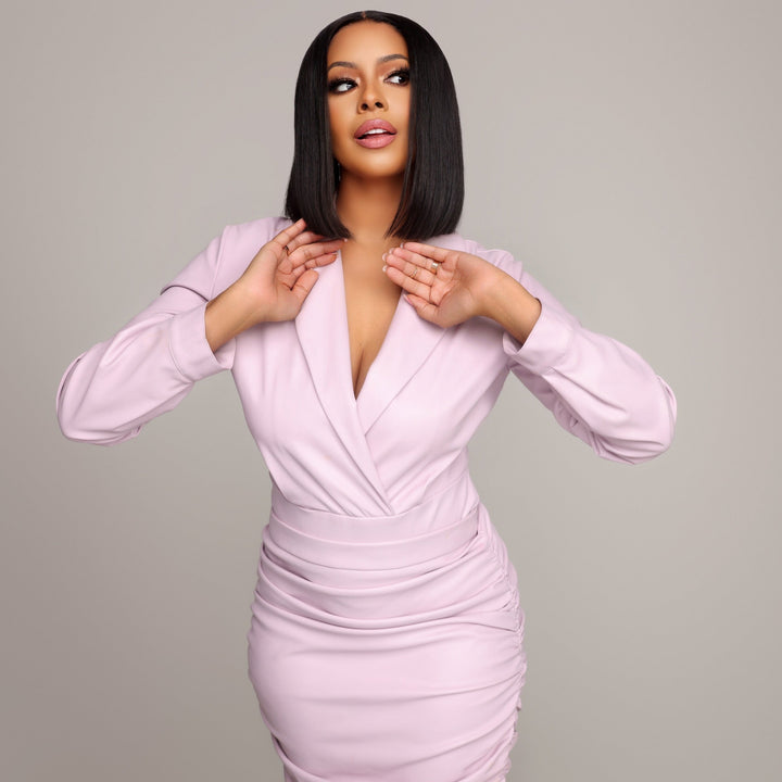 The Vanessa Wig-12" Virgin Bob HD Lace Wig