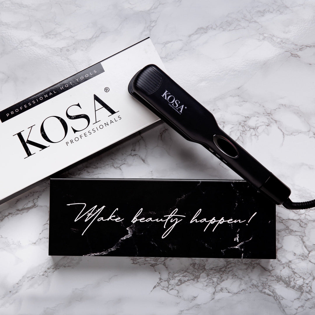KOSA +YUMMY Large Ceramic Flat Iron Styler
