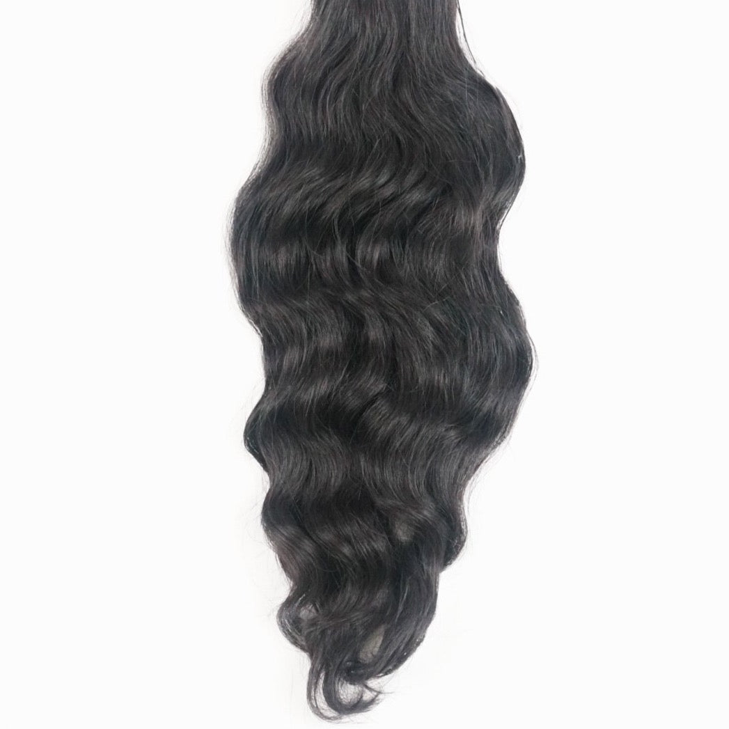 Raw Cambodian Wavy Elegance