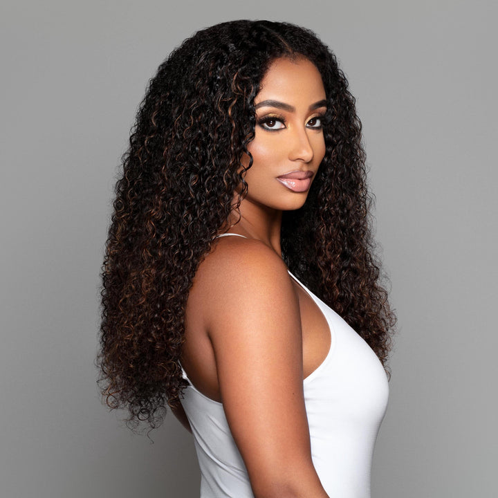 Tape-In Extensions-Textured Raw Curly Hair