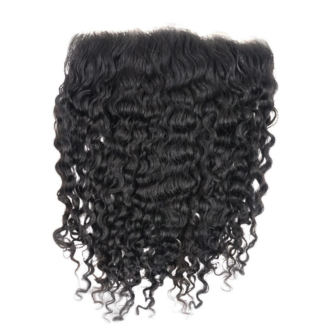 YUMMY Raw Burma Curly HD Lace Frontal