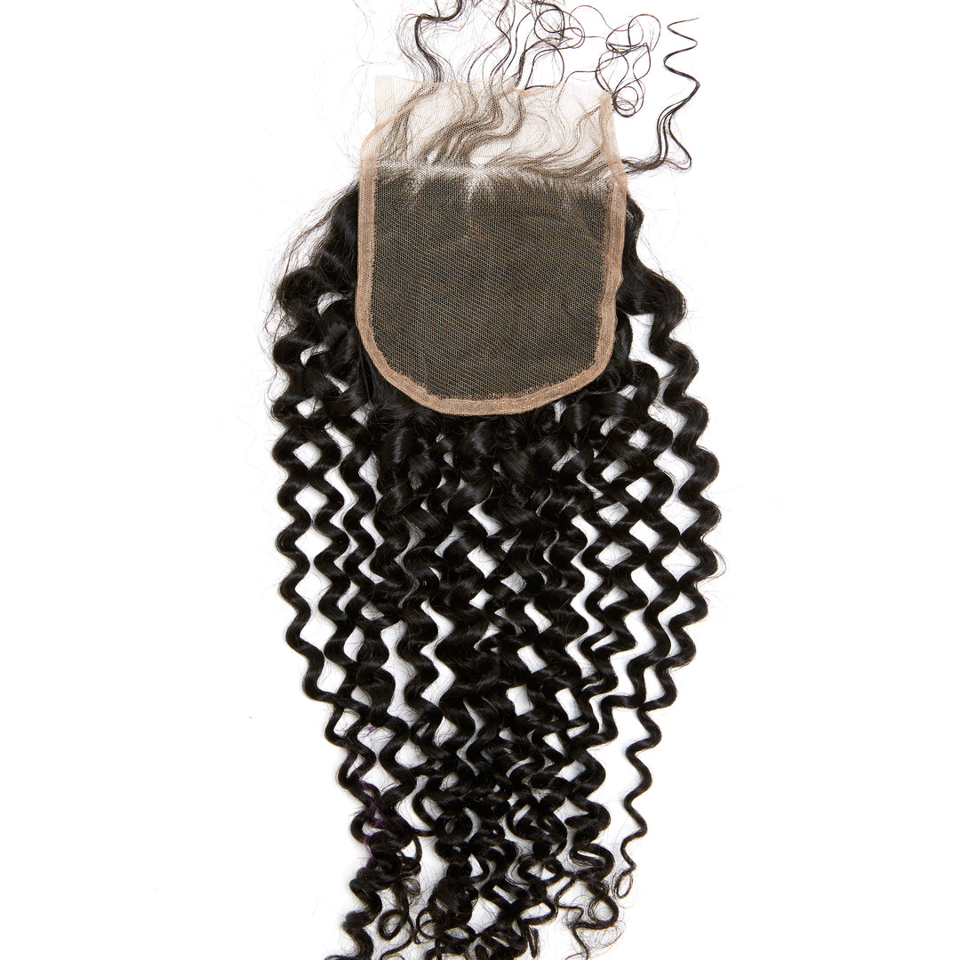 YUMMY Virgin Soft Kinks 5" by 5" HD Lace Closure