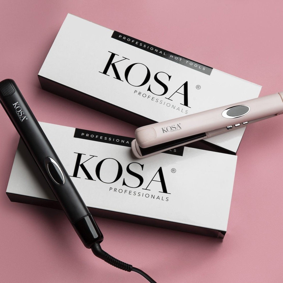 KOSA +YUMMY 1" Flat Iron Styler In Blush