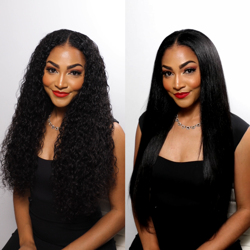 The Versatility of Burma Curly Hair Extensions – How to Go from Curly to Straight & Back Again