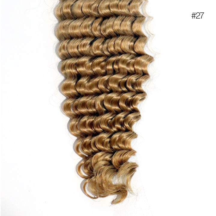Boho Deep Wavy/Curls Bulk Braiding Hair