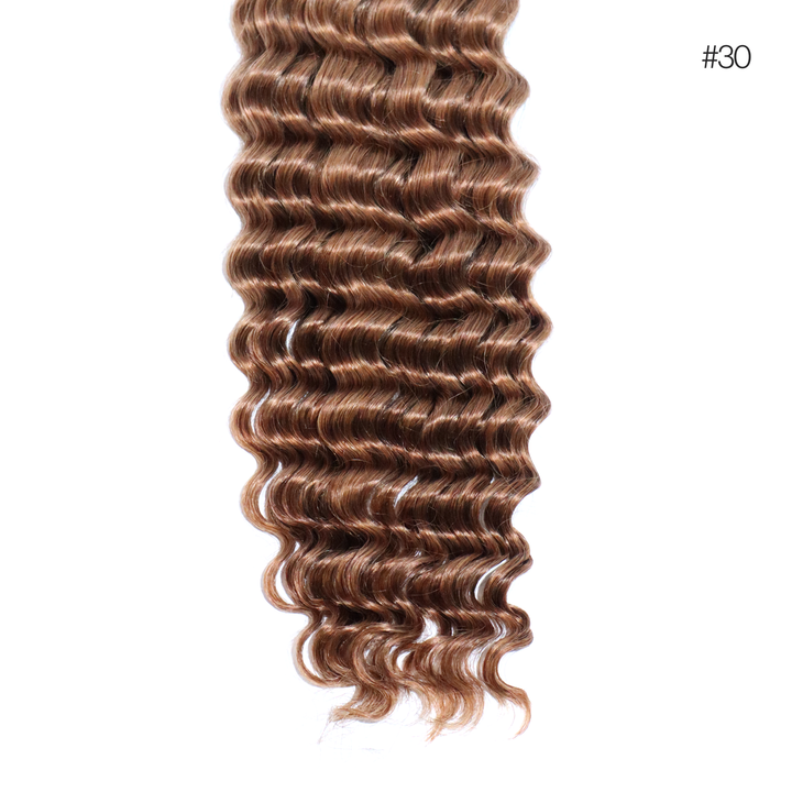 Boho Deep Wavy/Curls Bulk Braiding Hair
