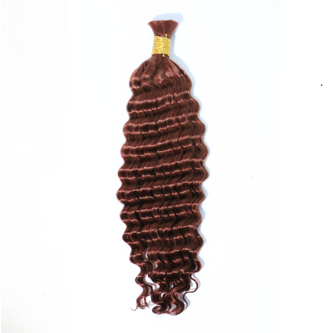 Boho Deep Wavy/Curls Bulk Braiding Hair