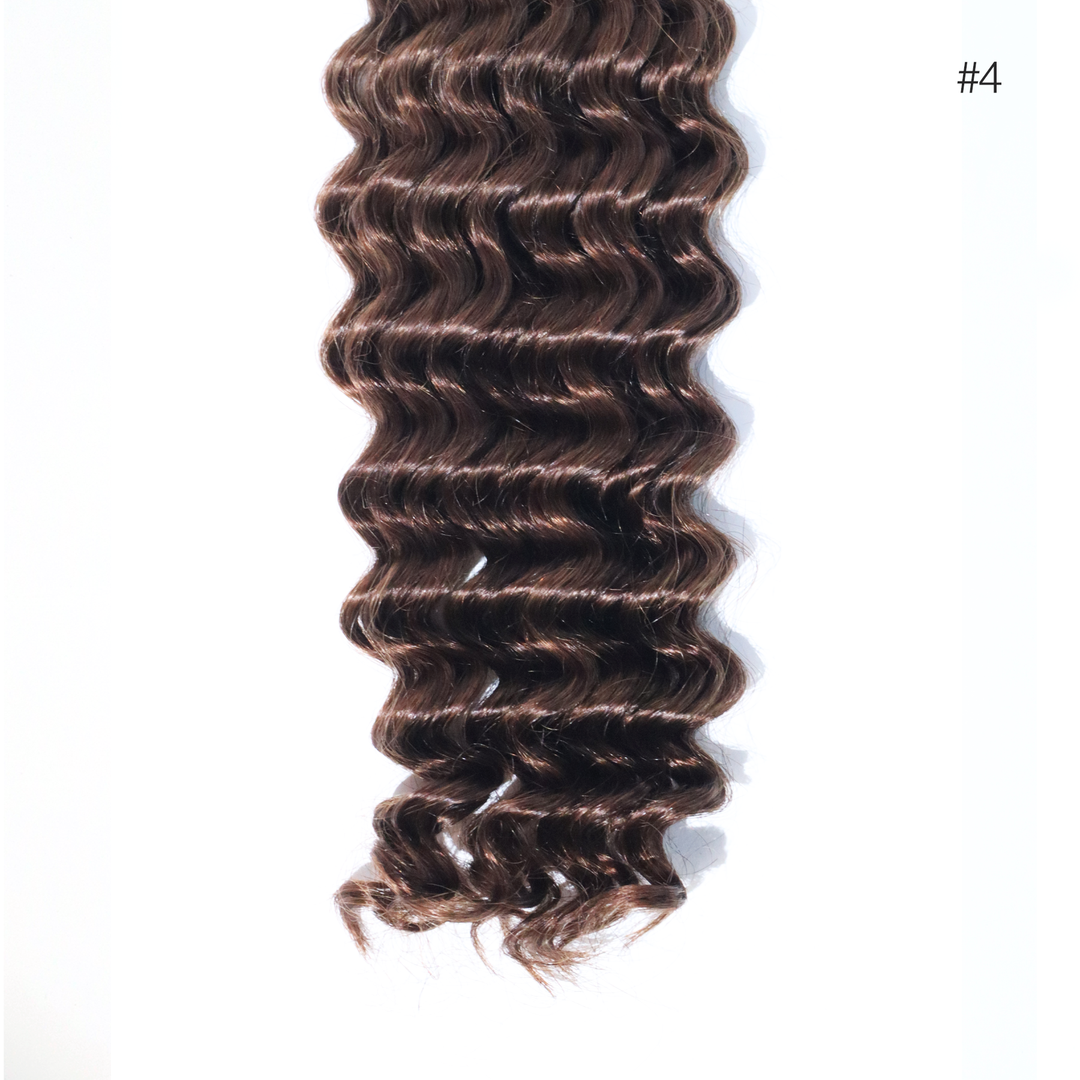Boho Deep Wavy/Curls Bulk Braiding Hair