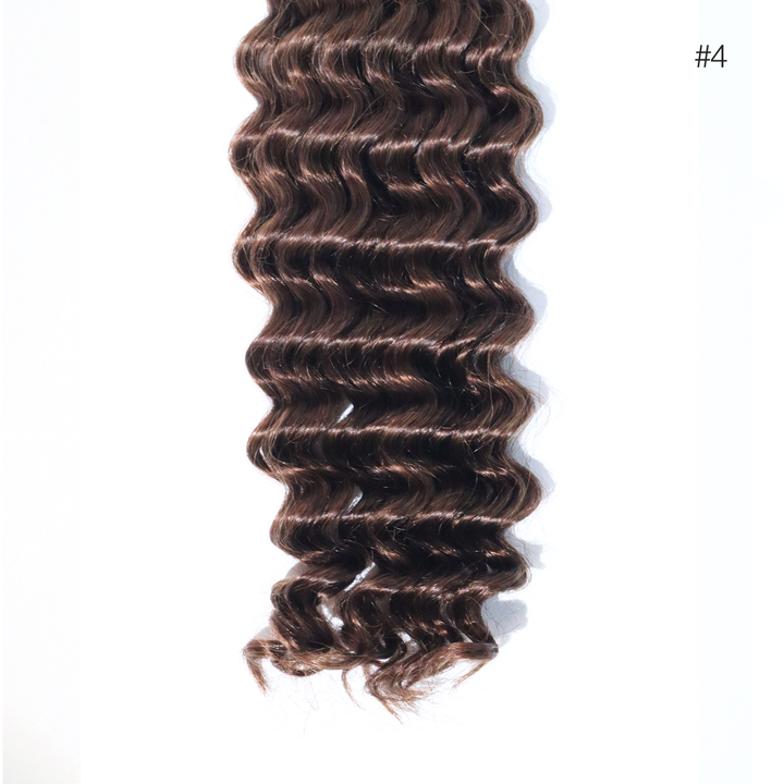 Boho Deep Wavy/Curls Bulk Braiding Hair