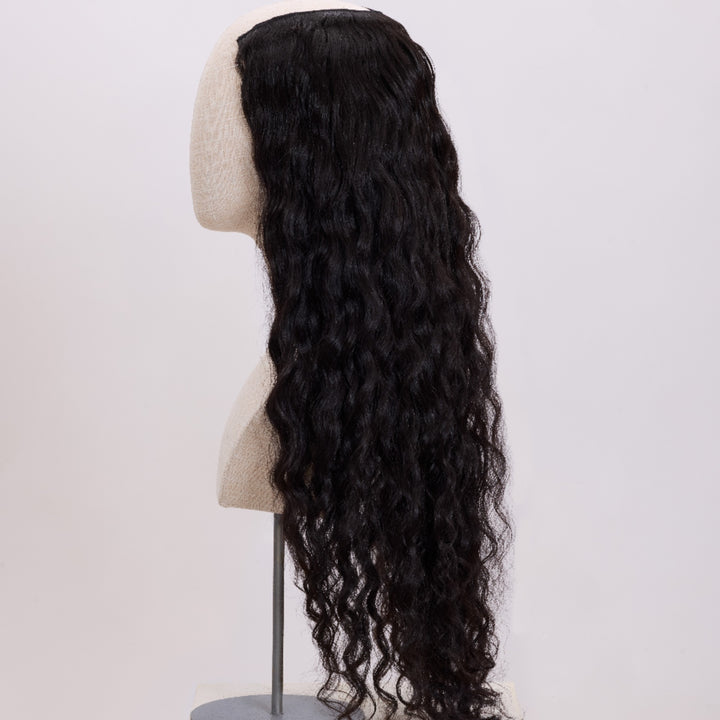 Raw_Cambodian_Wavy_Elegance_UPart_Wig_Front_View