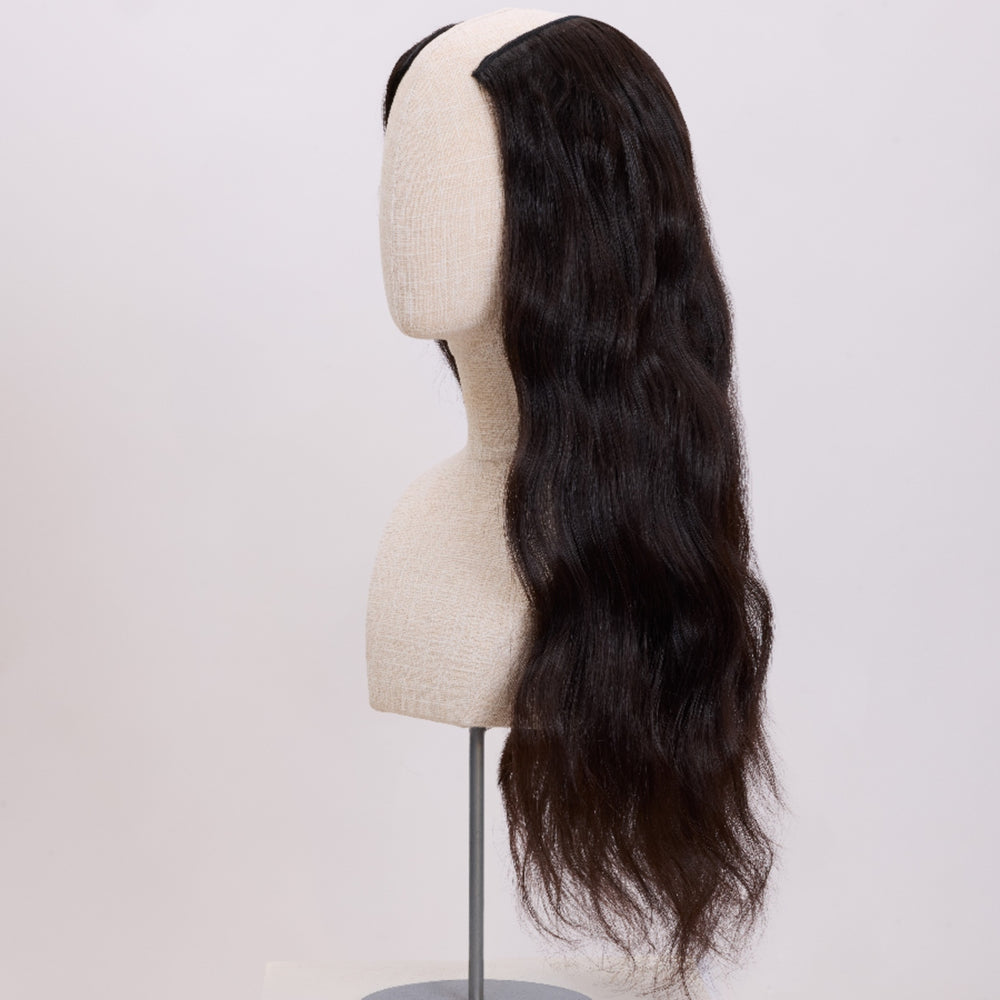 Raw_LAO_Wavy_UPart_Wig_Side_View