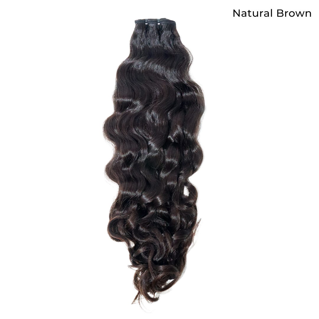 Raw Cambodian Wavy Elegance