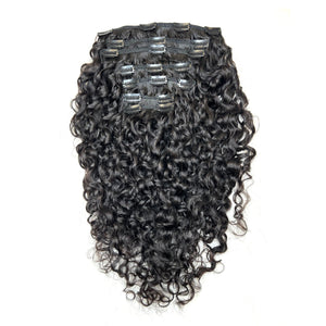 Raw LAO Lush Curly Clip-In Hair Extensions