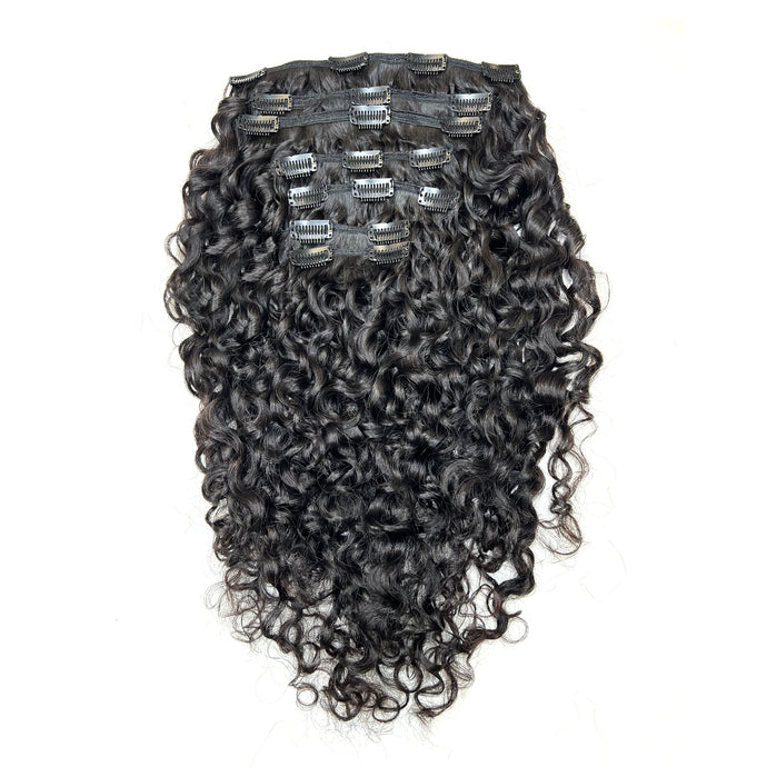 Raw LAO Lush Curly Clip-In Hair Extensions