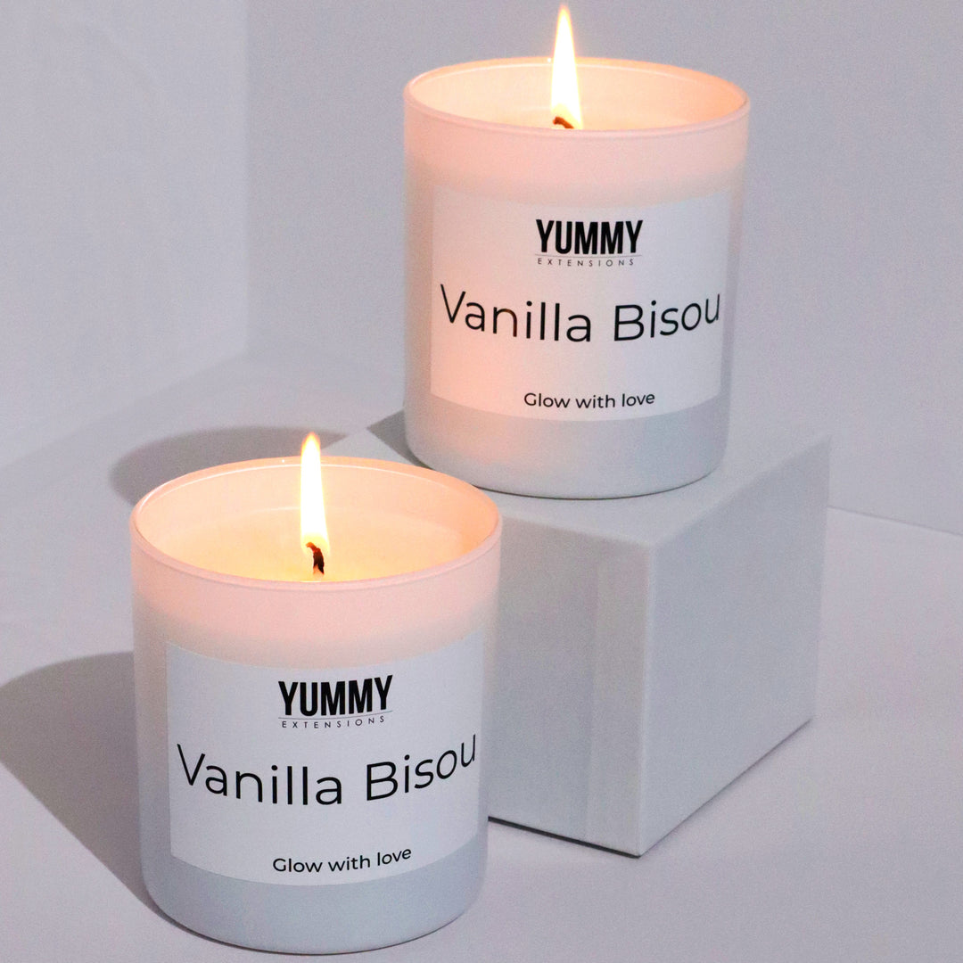 Vanilla Bisou Scented Candle