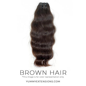 EXTRA LONG! Raw Cambodian Natural Wave Weft