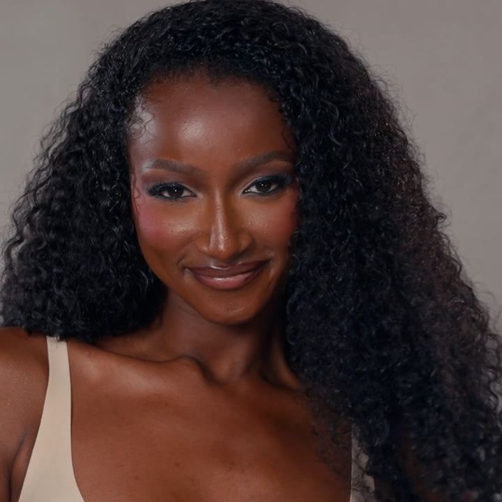 YUMMY Soft Kinks Half Wig