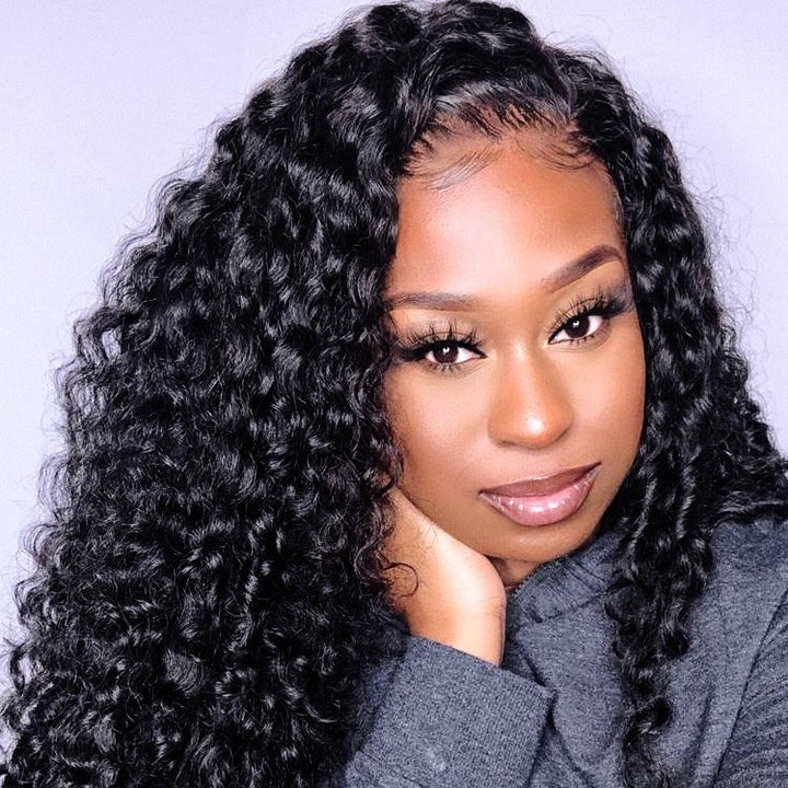 YUMMY Raw Burma Curly HD Lace Frontal