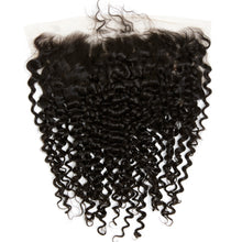 Load image into Gallery viewer, YUMMY Virgin Deep Curl Lace Frontal-Dark